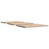 vidaXL Tablero de mesa rectangular 3 uds madera de pino 80x47x1,7 cm