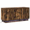 vidaXL Mueble de TV 100 x 38 x 49 cm Roble ahumado