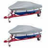 vidaXL Cubierta para barco 2 unidades gris 427-488x173 cm