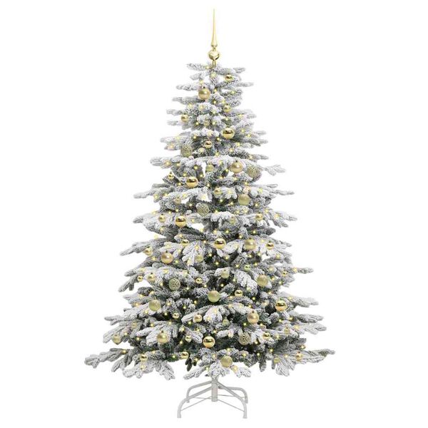 vidaXL &Aacute;rbol de Navidad artificial con ramas articuladas 180 cm