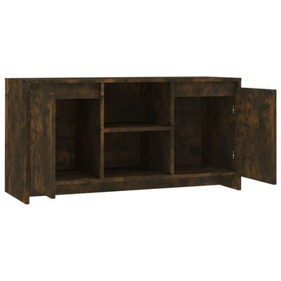 vidaXL Mueble de TV madera de ingeniería roble ahumado 102x37,5x52,5cm