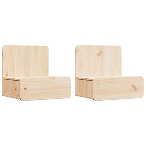 vidaXL Mesita de Noche con caj&oacute;n 2 pcs Marr&oacute;n 44 x 32,5 x 40 cm
