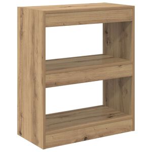 vidaXL Librer&iacute;a 2 niveles 60 x 30 x 72 cm Madera de ingenier&iacute;a