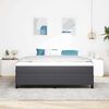 vidaXL Cama tipo Box Spring Gris oscuro 180 x 200 cm Terciopelo