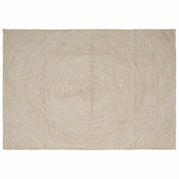 vidaXL Alfombras de &aacute;rea Rectangular Natural y 240 x 340 cm yute