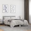 vidaXL Estructura cama madera ingenier&iacute;a metal gris Sonoma 120x190 cm