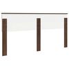 vidaXL Cabecero Roble Marr&oacute;n 200 cm Madera contrachapada