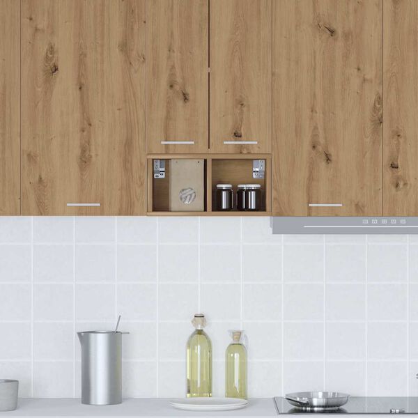 vidaXL Mueble colgante Roble artesanal 20 x 29,5 x 40 cm