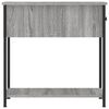 vidaXL Mesitas noche 2 uds madera ingeniería gris Sonoma 30x60x60 cm