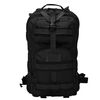 vidaXL Mochila estilo ej&eacute;rcito XXL negro 50 l