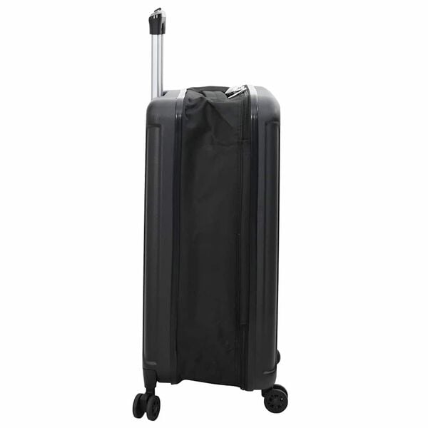 vidaXL Maleta con cerradura Negro 43 x 27 x 66 cm Pl&aacute;stico ABS