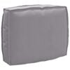 vidaXL Coj&iacute;n Gris 50 x 40 x 12 cm Tela Oxford