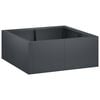 vidaXL Muro de Contenci&oacute;n 4 uds. 100 x 100 x 40 cm Acero