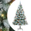 vidaXL &Aacute;rbol de Navidad artificial verde y 210 cm