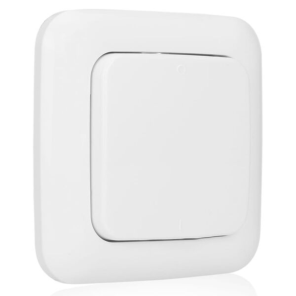 Smartwares Set de interruptores de luz dormitorio 8x8x1,7 cm blanco