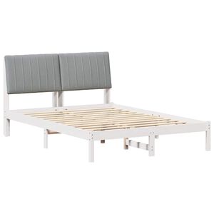 vidaXL Estructura de cama 135 x 190 cm Madera de pino macizo