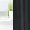 vidaXL Cortinas opacas 2 pcs Gris oscuro 140 x 225 cm Terciopelo