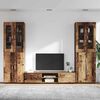 vidaXL Conjunto de mueble de TV con caj&oacute;n FLORIN Madera vieja