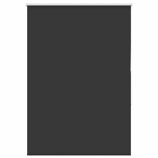 vidaXL Estor Enrollable Opaco negro 90x150 cm Tela Ancho 85,7 cm