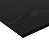 vidaXL Tablero de Estanter&iacute;a 4 pcs Negro 60 x 40 x 1,5 cm