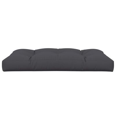 vidaXL Cojín para sofá de palets de tela antracita 120x80x12 cm