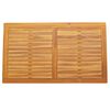 vidaXL Encimera Aceite Natural 120 x 70 x 2 cm Madera de Acacia S&oacute;lida