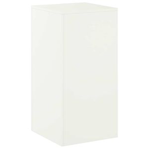 vidaXL Soporte de plantas Blanco 40 x 40 x 80 cm Acero