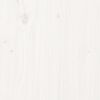 vidaXL Cabecero de cama madera maciza de pino blanco 93,5x3x81 cm