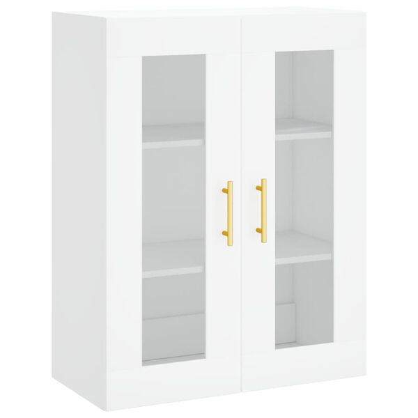 vidaXL Armario de pared blanco 69,5x34x90 cm