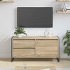 vidaXL Gabinete de TV Sonoma 100 x 36 x 49.5 cm Madera contrachapada