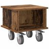 vidaXL Soporte de TV 37 x 35 x 35 cm Madera vieja Madera de ingenier&iacute;a
