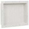 vidaXL Hornacina de ducha blanco 41x51x10 cm