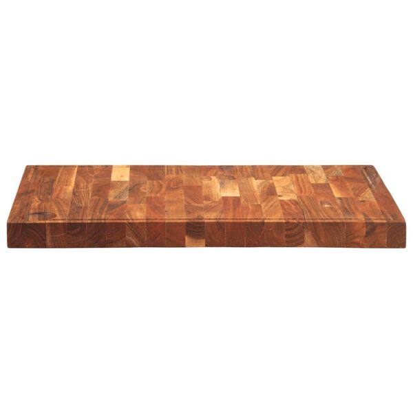 vidaXL Tabla de cortar madera maciza de acacia 60x42x4 cm