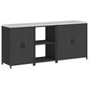 vidaXL Juego de Almacenamiento de Cocina HATTEM 3 uds. Negro