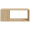 vidaXL Mueble para TV madera contrachapada roble Sonoma 80x24x32 cm