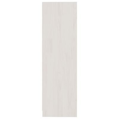 vidaXL Estantería/divisor espacios madera pino blanco 104x33,5x110 cm