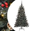 vidaXL &Aacute;rbol de Navidad artificial Verde 150 cm PVC, Pl&aacute;stico y Acero
