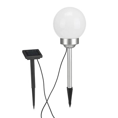 Hi Lámpara de bola solar LED de jardín giratoria 15 cm
