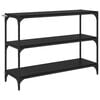 vidaXL Estanter&iacute;a para libros Roble negro 100 x 33 x 70,5 cm