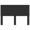 vidaXL Cabecero Roble Negro 160 cm Madera contrachapada