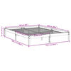 vidaXL Cama extralarga sin colchón madera maciza de pino 160x220 cm