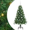 vidaXL &Aacute;rbol de Navidad artificial Verde 150 cm PVC y Acero y Pl&aacute;stico