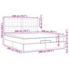 vidaXL Estructura cama otomana colchones cappucino cuero sint&eacute;tico