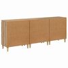 vidaXL Tableros Lateral 3 pcs Roble artesanal 60 x 35 x 70 cm