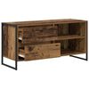 vidaXL Gabinete de TV con cajón Madera Vieja 100 x 36 x 49,5 cm