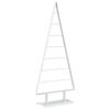 vidaXL &Aacute;rbol de Navidad de metal KUOPIO 150 cm Acero Blanco