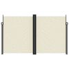 vidaXL Toldo lateral retr&aacute;ctil crema 200x1200 cm