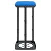 vidaXL Soportes para bolsas de basura 2 uds PP negro y azul 60 L