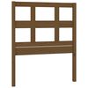vidaXL Cabecero de cama madera maciza pino marr&oacute;n miel 105,5x4x100 cm