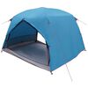 vidaXL Tienda de senderismo Azul 2 personas